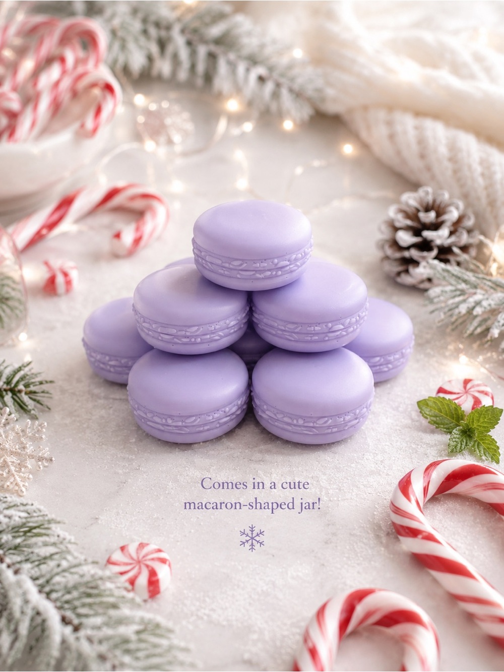 Hand Crafted “Peppermint Sugar” Flavored Lip Scrub - Picture 2 of 3